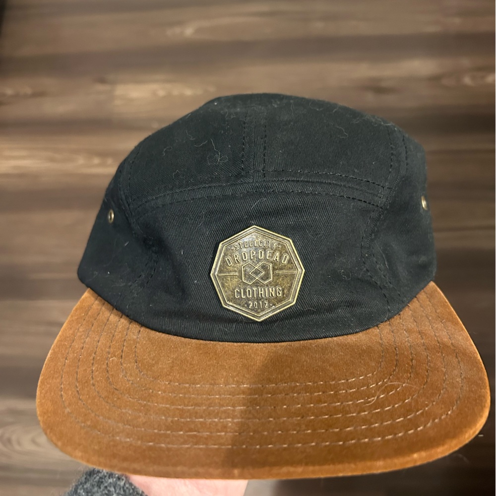 Drop dead 5 panel hat